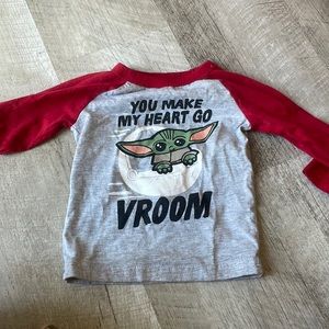 Star Wars baby yoda shirt
